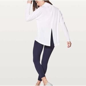 LULULEMON | See you in Savasana Long Sleeve Turtleneck Split Back | 10